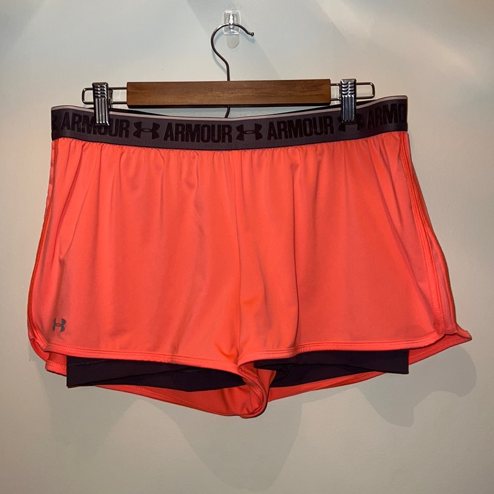 Under Armour Spandex and Shorts Size Large